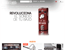 Tablet Screenshot of cdlmusica.com